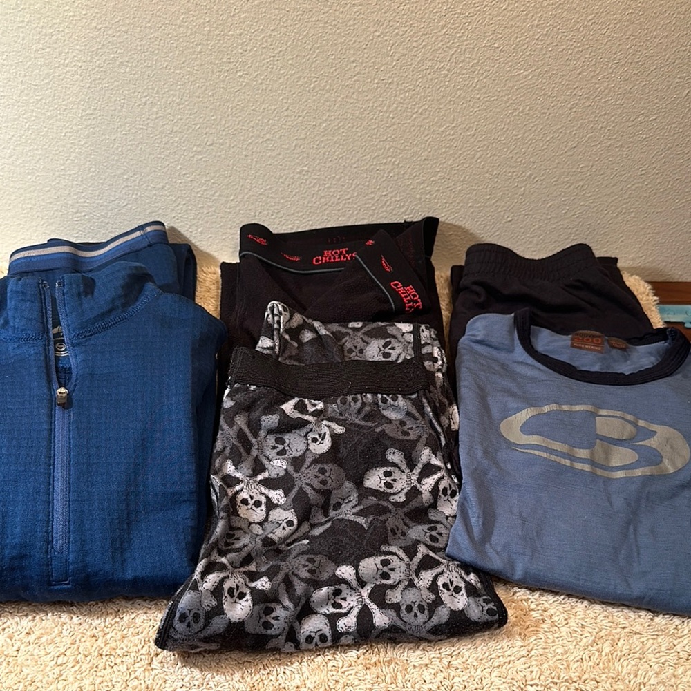 Kids’ Base Layer Clothing Bundle - youth medium (sizes 10-12)